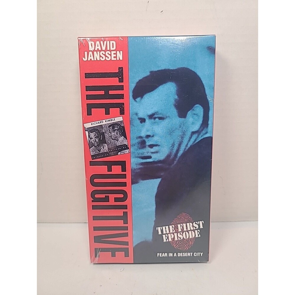 New Sealed The Fugitive First Episode VHS Tape Movie Fear in a Desert City 1993